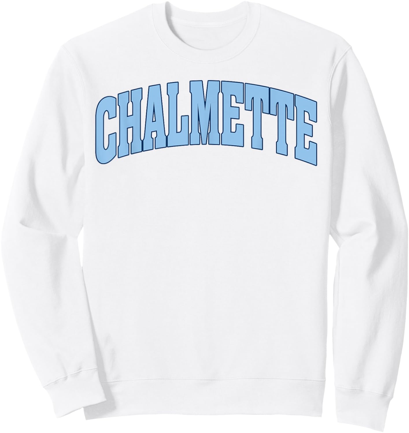 Chalmette Louisiana LA Vintage Athletic Sports Design Sweatshirt - Sweatshirt | White