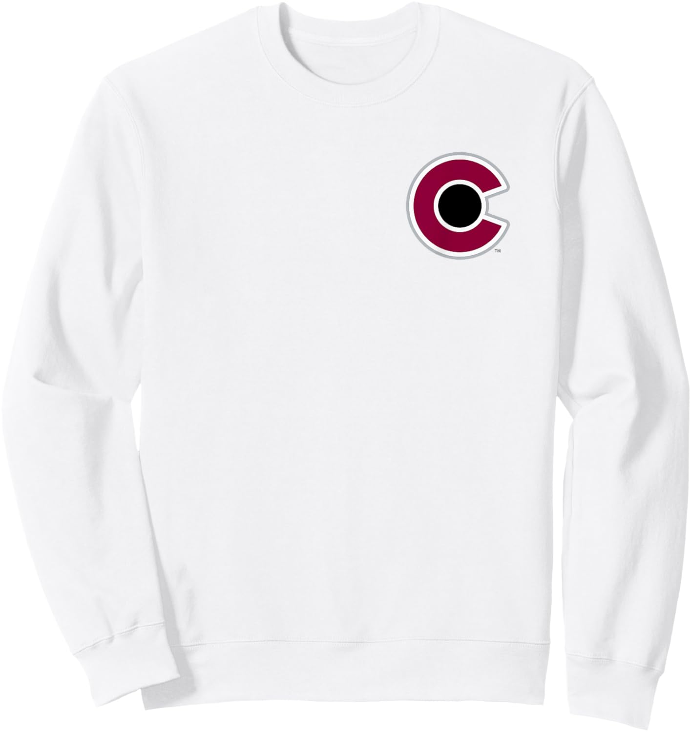 Colorado Avalanche Front/Back Gray NHL Officially Licensed Sweatshirt - Sweatshirt | White