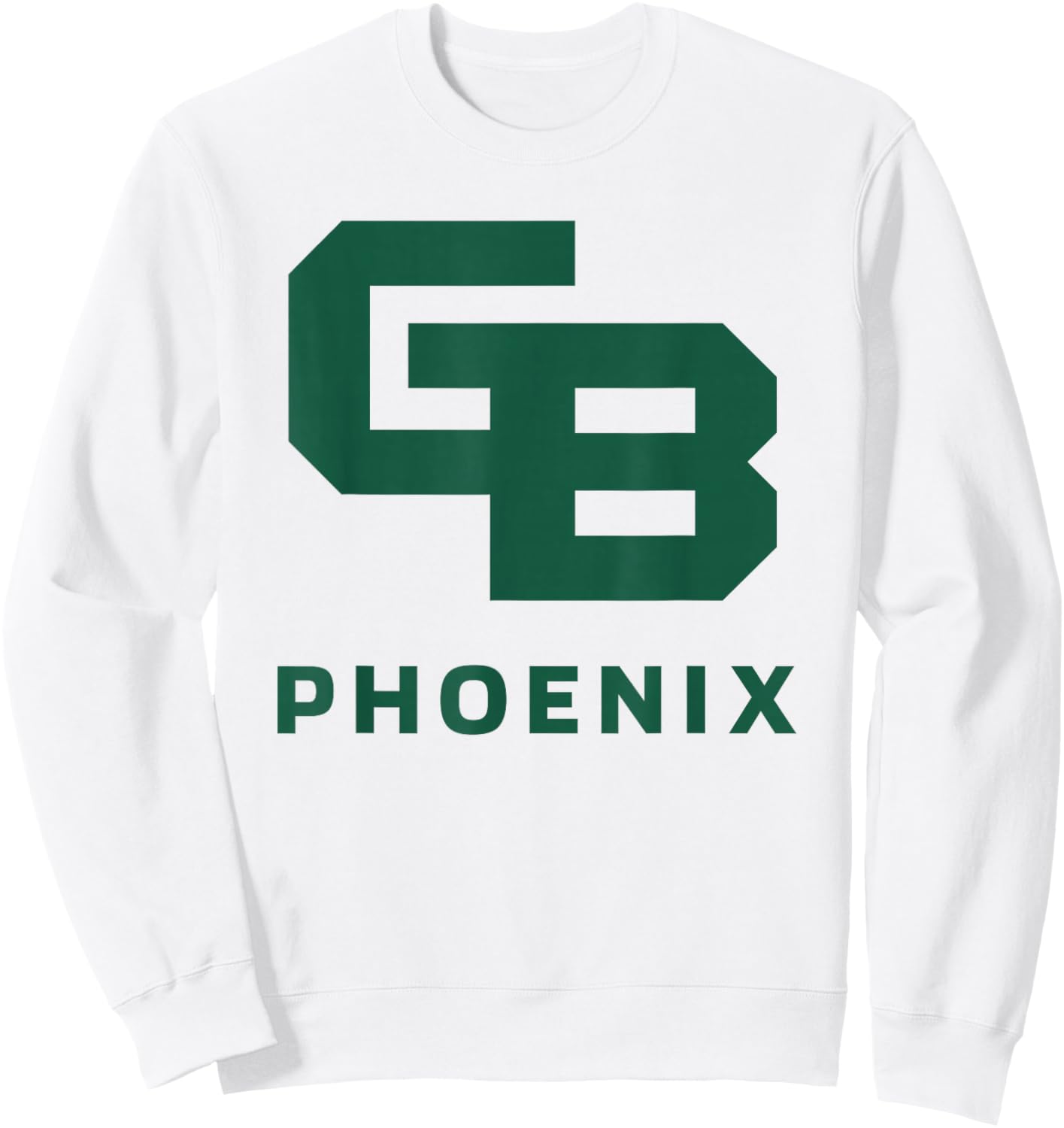 Wisconsin Green Bay Phoenix Icon Officially Licensed Sweatshirt - Sweatshirt | White