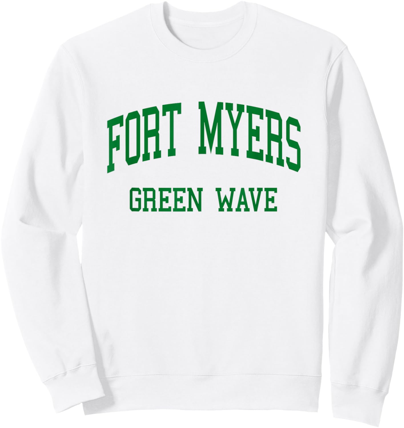 Fort Myers High School HS Fort Myers FL Retro Sweatshirt - Sweatshirt | White