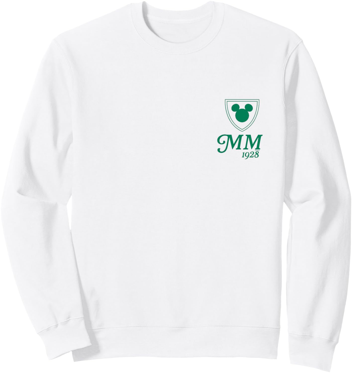 Disney Mickey Mouse Country Golf Club 1928 Corner Logo Sweatshirt - Sweatshirt | White