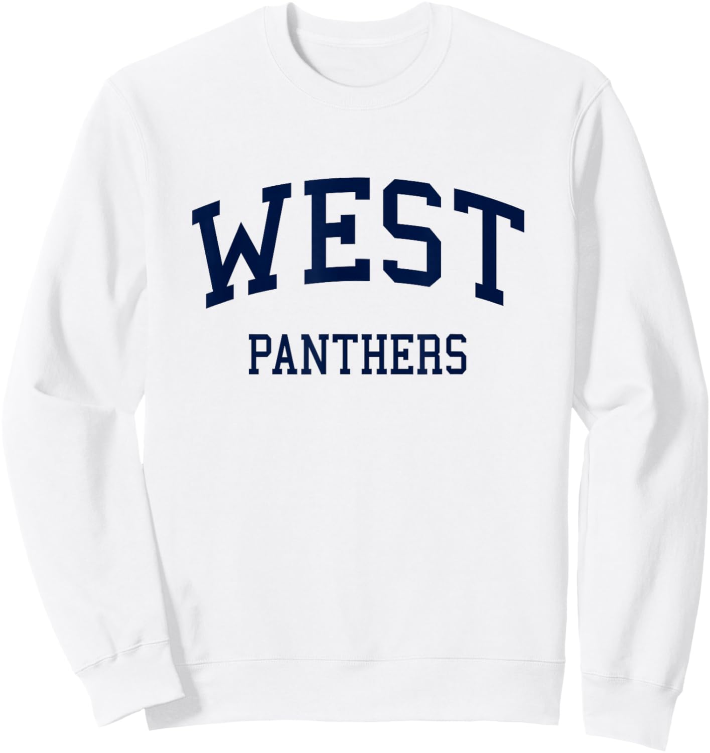 Pocono Mountain West High School HS Pocono Summit PA Retro Sweatshirt - Sweatshirt | White