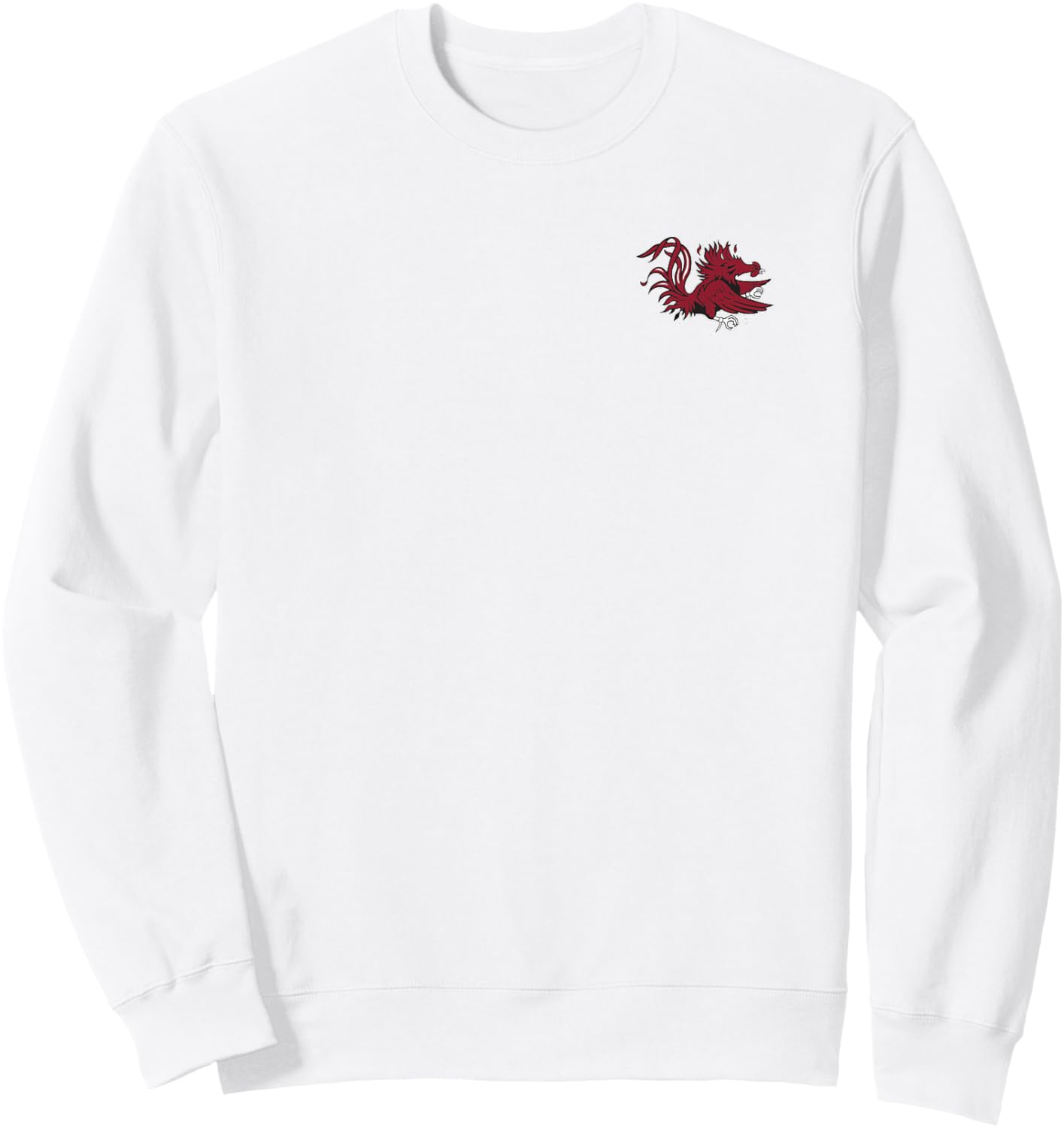 South Carolina Gamecocks Icon Front/Back Heather Gray Sweatshirt - Sweatshirt | White