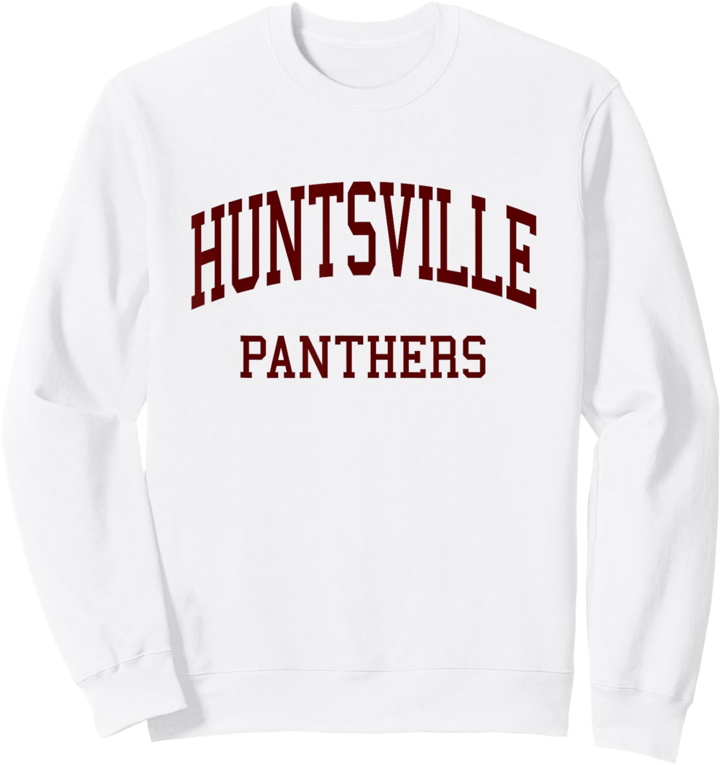 Huntsville High School HS Huntsville AL Retro Sweatshirt - Sweatshirt | White