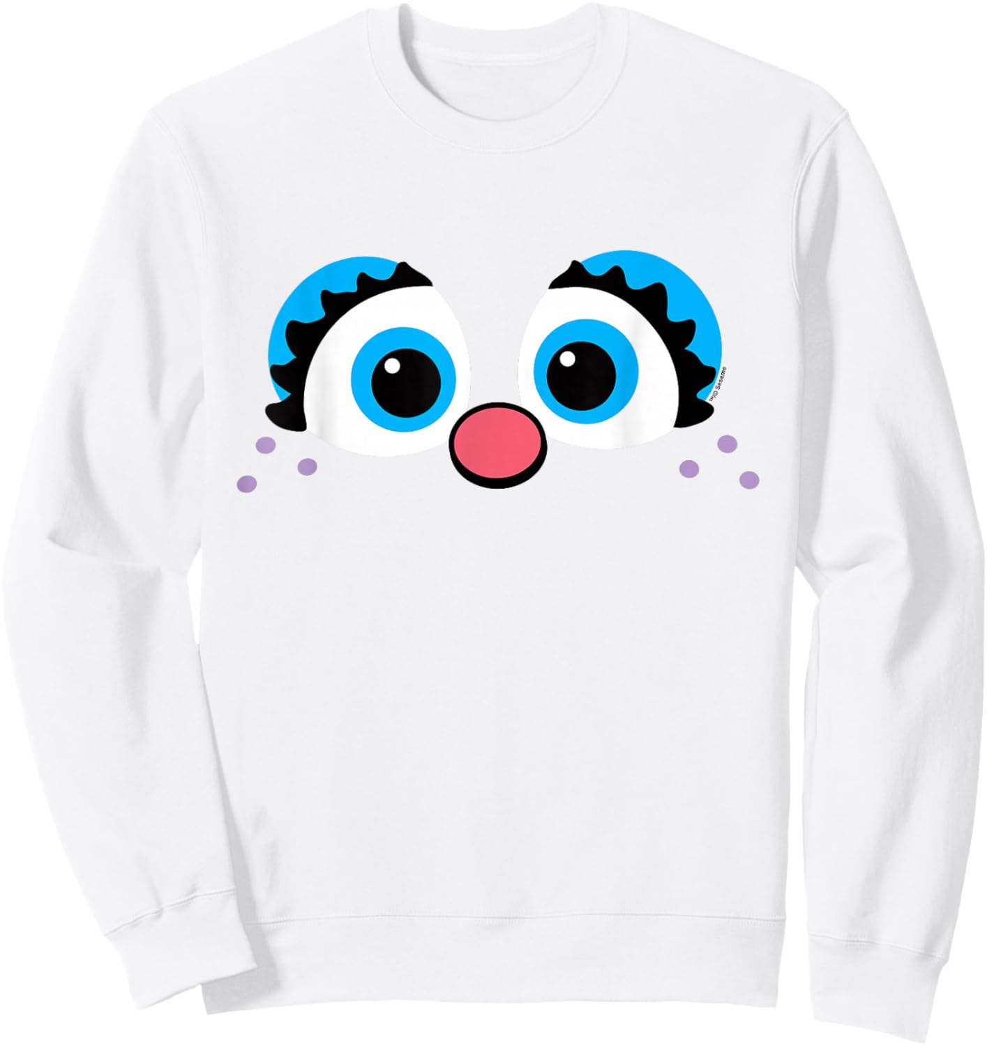 Sesame Street Abby Cadabby Eyes Halloween Costume Sweatshirt - Sweatshirt | White