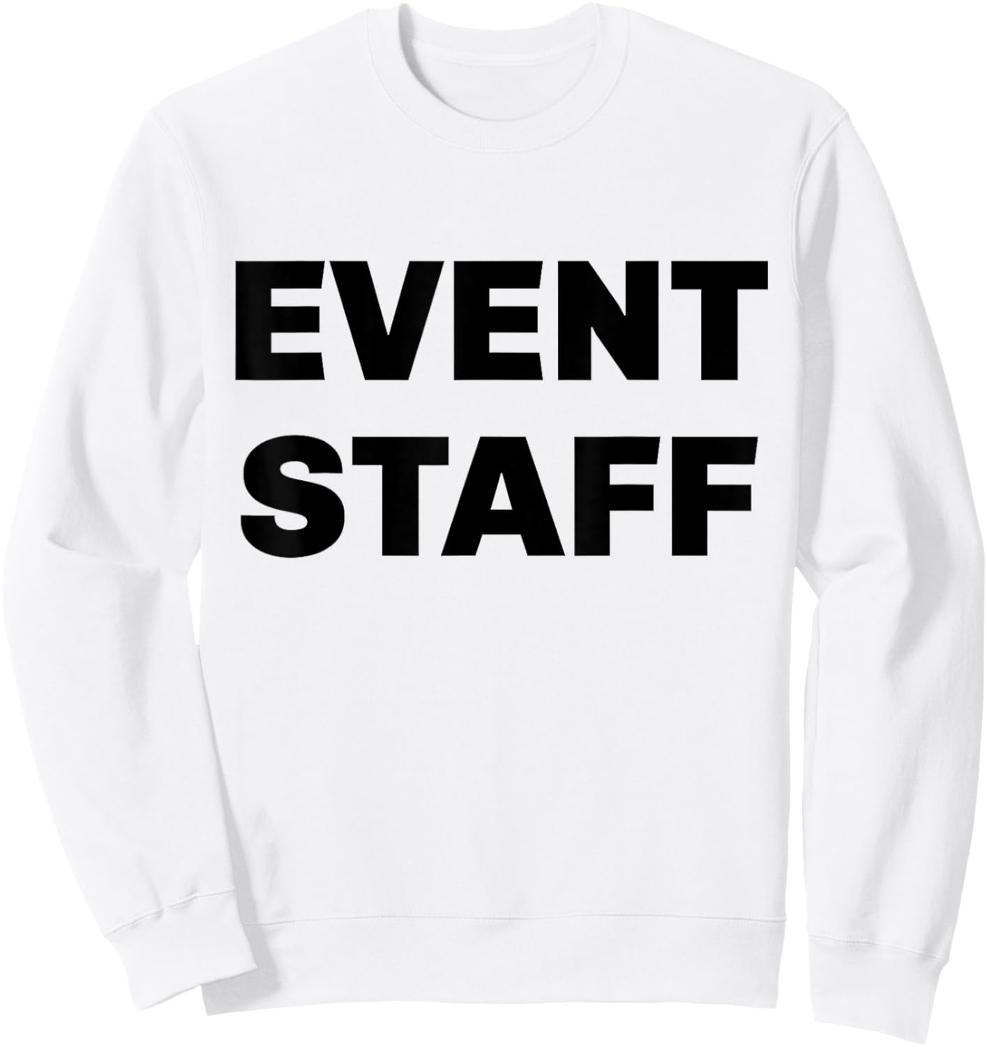 Event Staff Team Group Events Sweatshirt - Sweatshirt | White