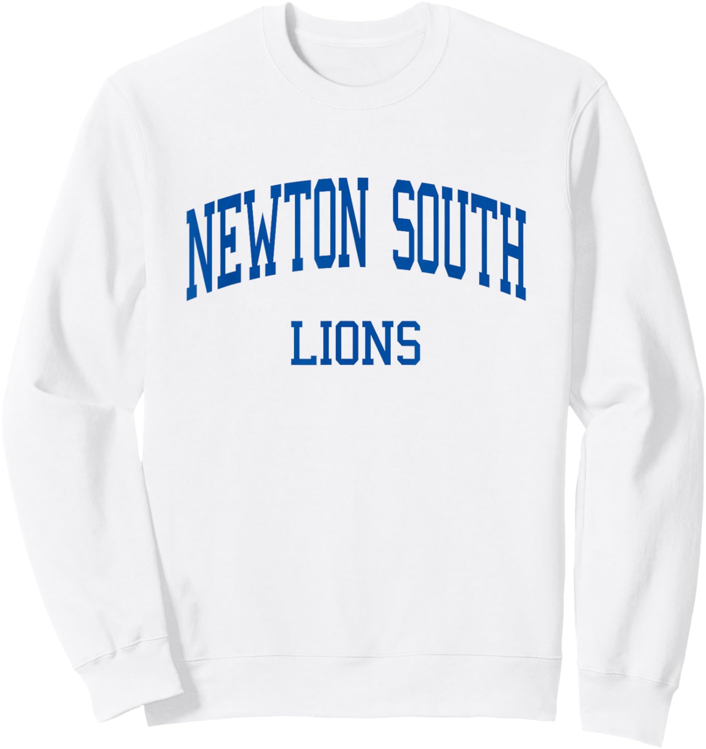 Newton South High School HS Newton Centre MA Retro Sweatshirt - Sweatshirt | White