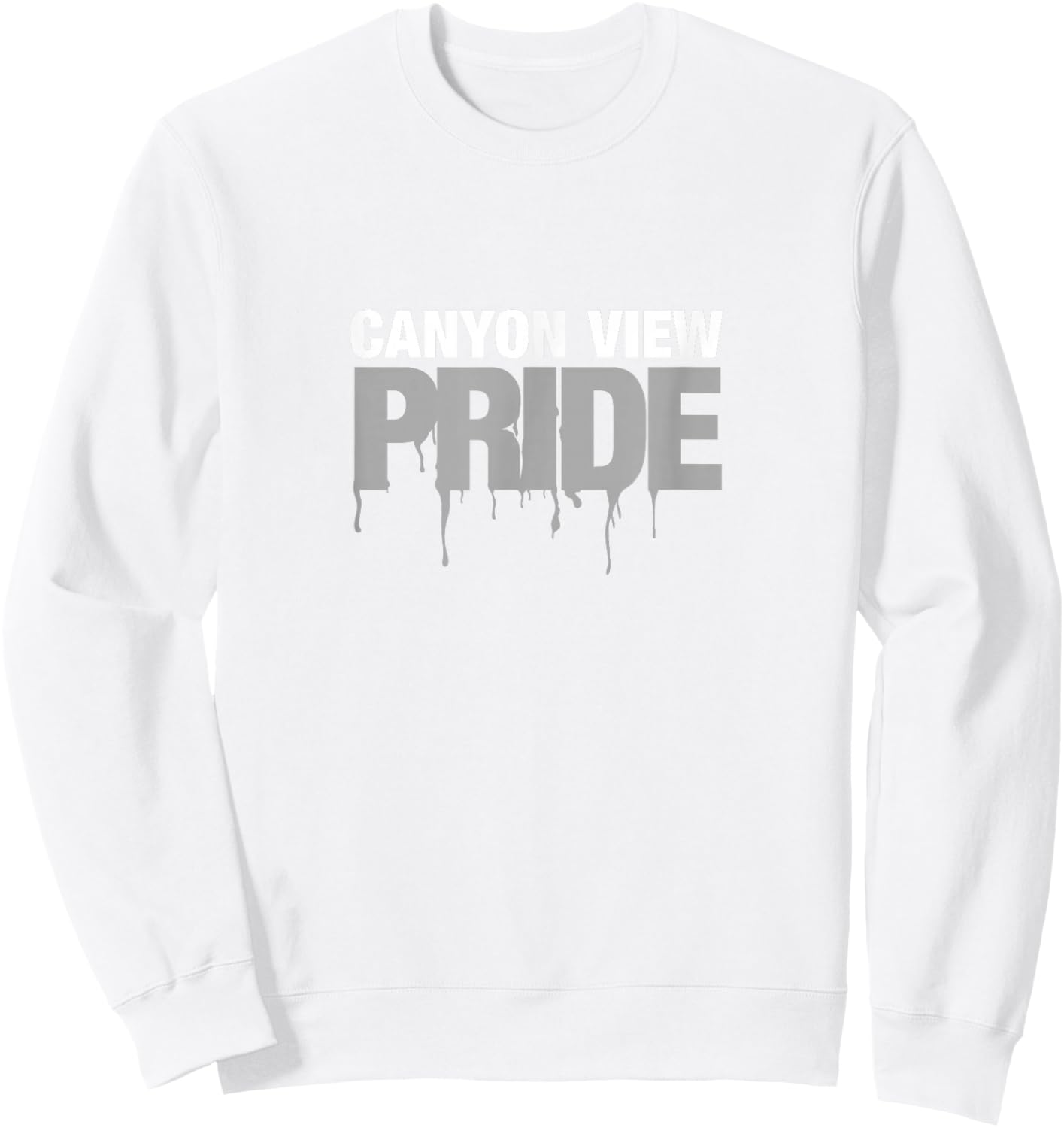 Canyon View High School PRIDE Sweatshirt - Sweatshirt | White