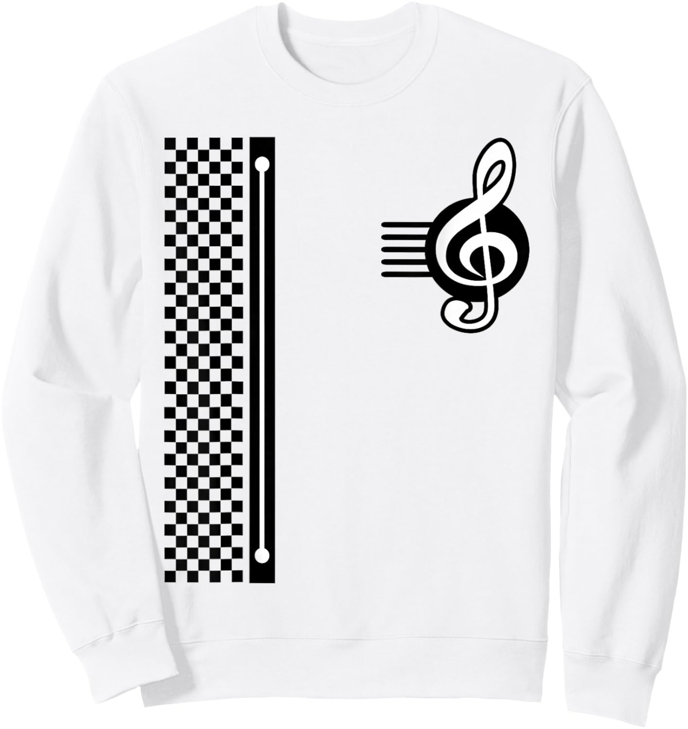 Rockabilly Sock Hop Vintage 50s Outfit Greaser Doo Wop 60s Sweatshirt - Sweatshirt | White