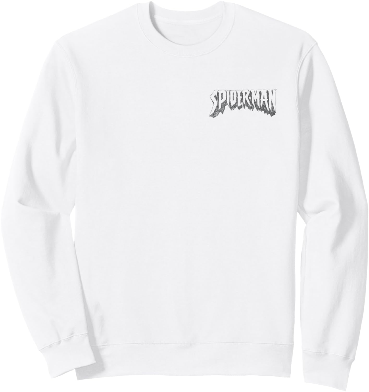 Spider-Man - Sketchy Comic Panels Sweatshirt - Sweatshirt | White