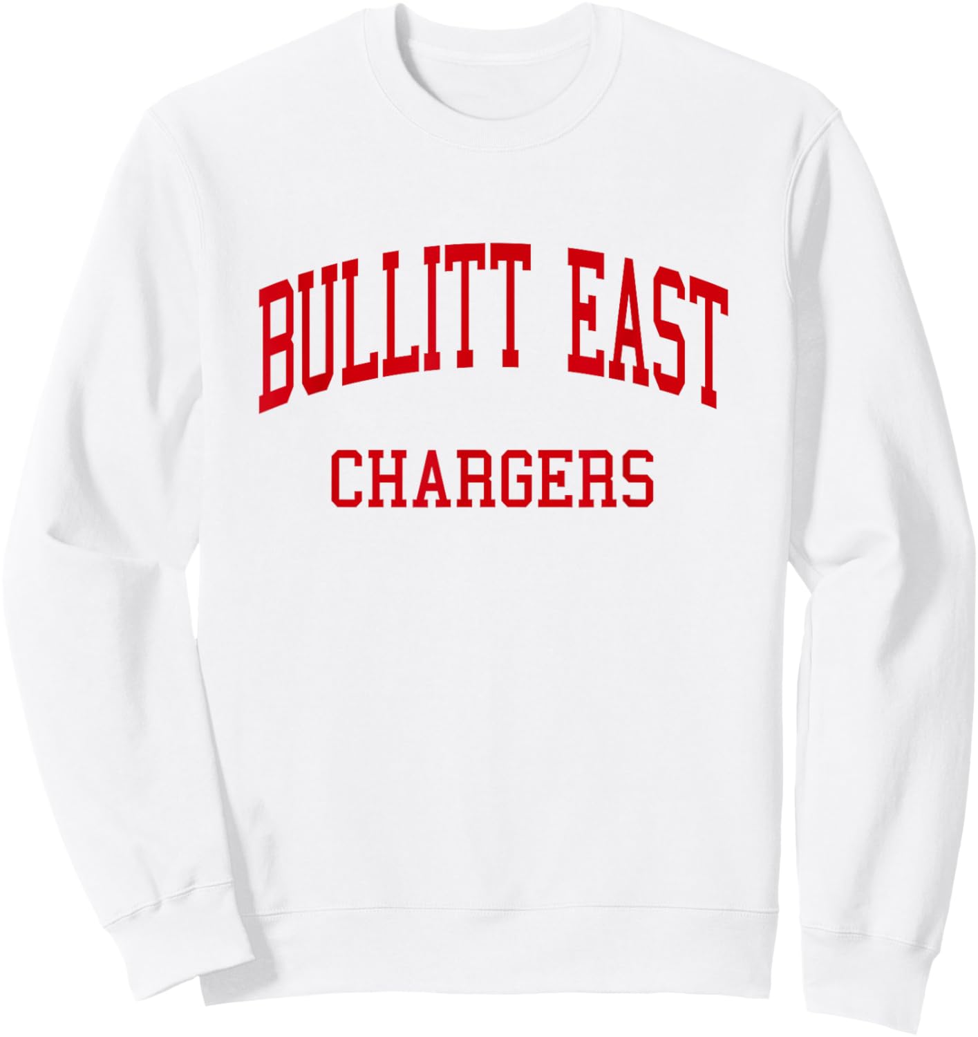 Bullitt East High School HS Mount Washington KY Retro Sweatshirt - Sweatshirt | White