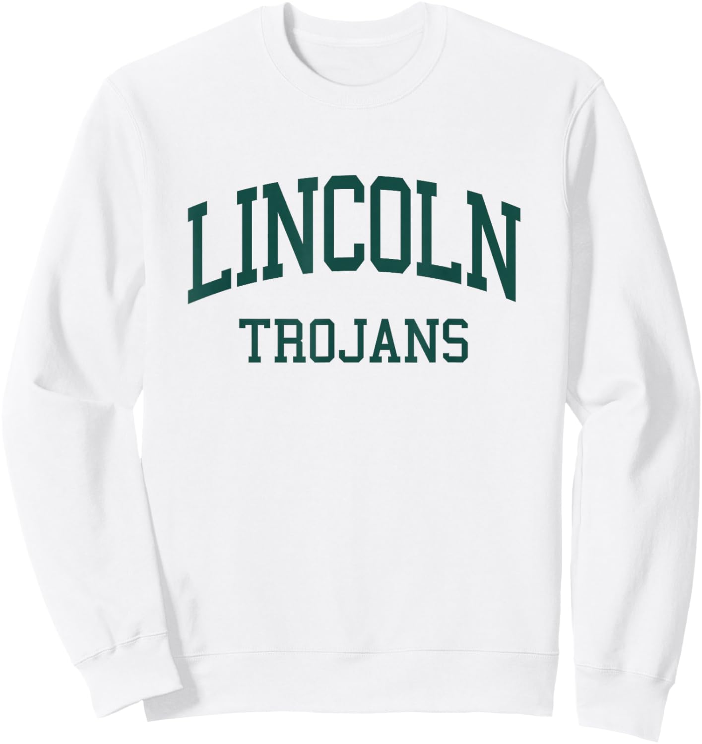Lincoln High School HS Tallahassee FL Retro Sweatshirt - Sweatshirt | White