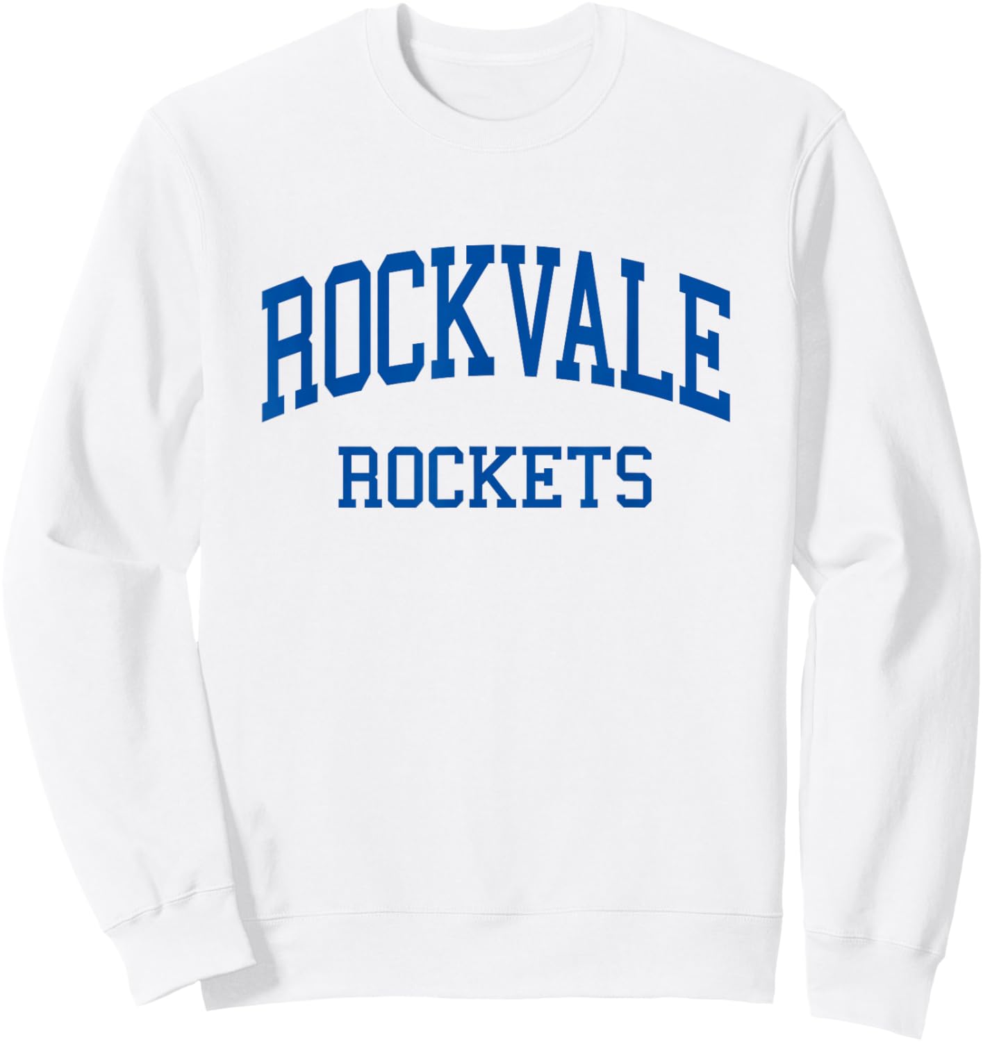 Rockvale High School HS Rockvale TN Retro Sweatshirt - Sweatshirt | White
