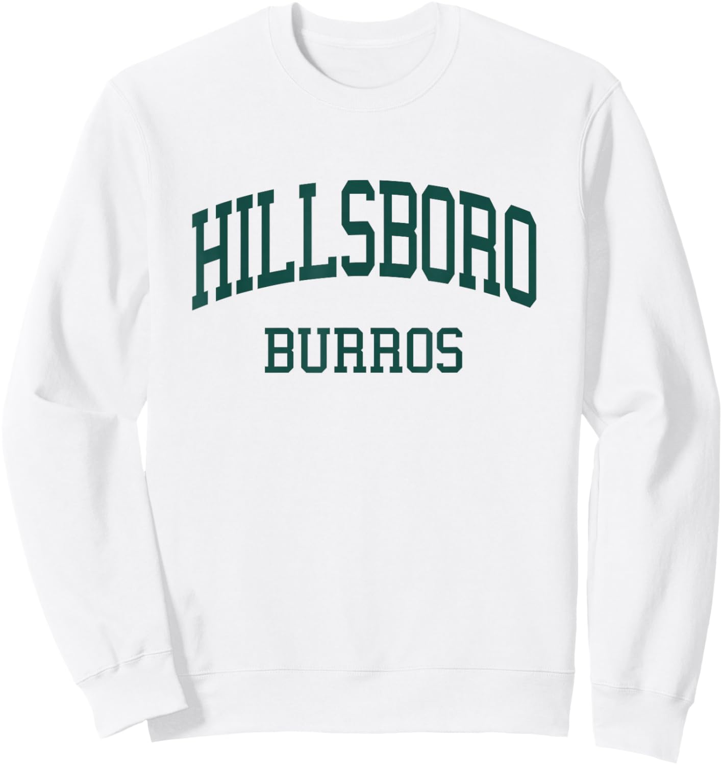 Hillsboro High School HS Nashville TN Retro Sweatshirt - Sweatshirt | White