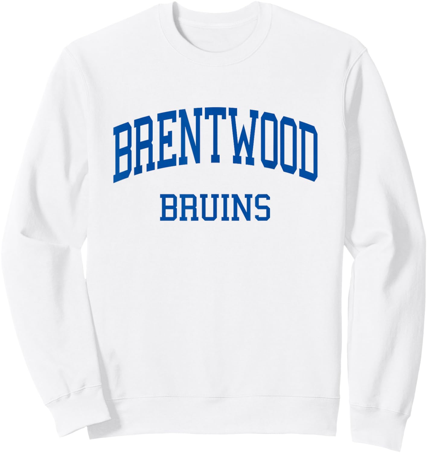 Brentwood High School HS Brentwood TN Retro Sweatshirt - Sweatshirt | White