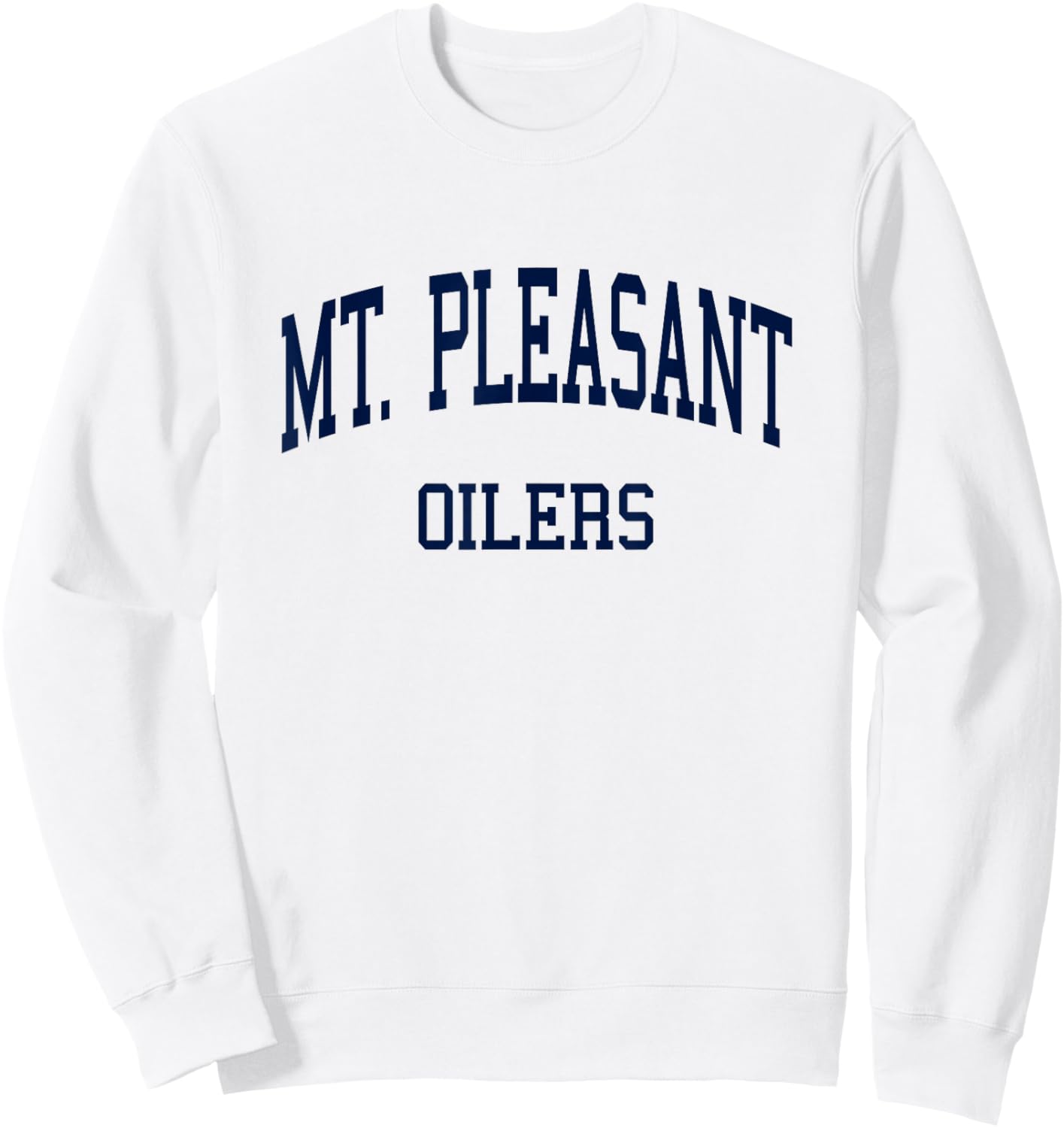 Mt. Pleasant High School HS Mount Pleasant MI Retro Sweatshirt - Sweatshirt | White
