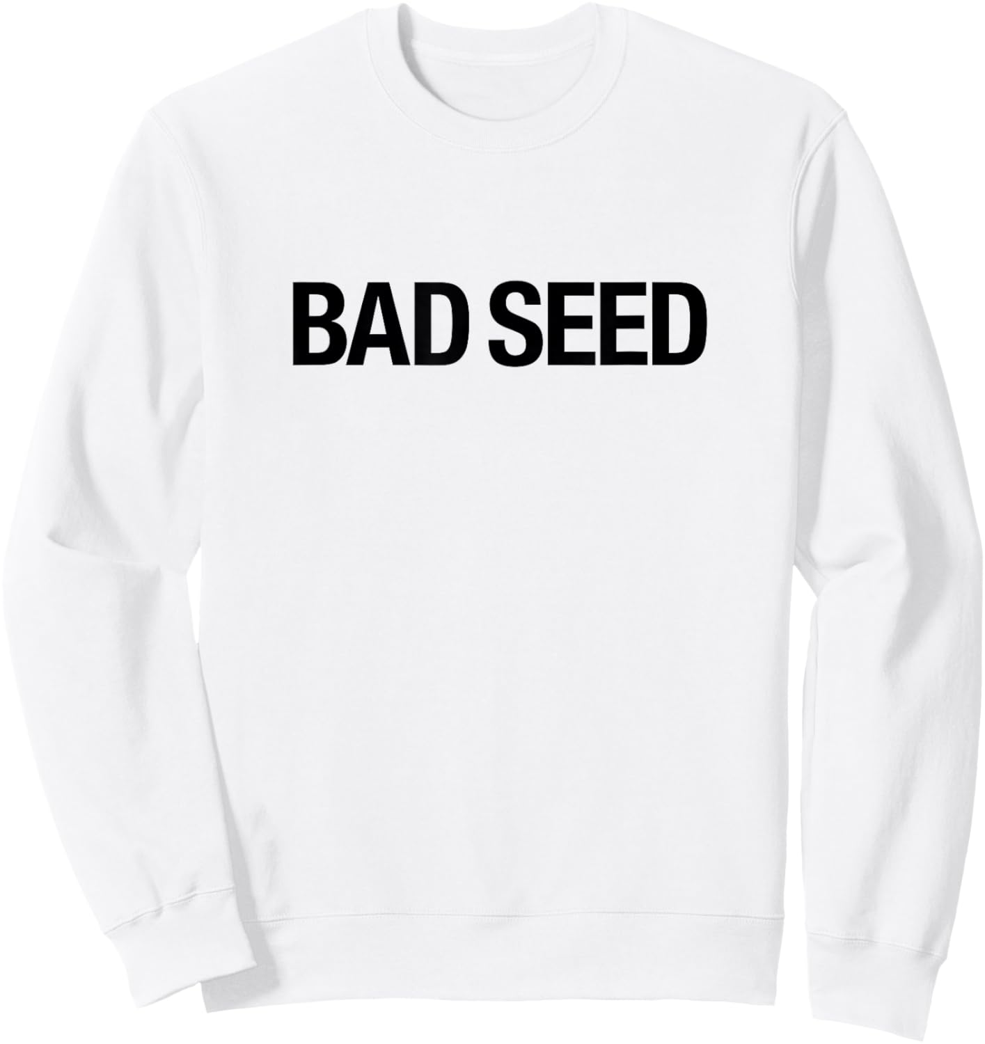 Nick Cave and The Bad Seeds- Bad Seed Logo Sweatshirt - Sweatshirt | White