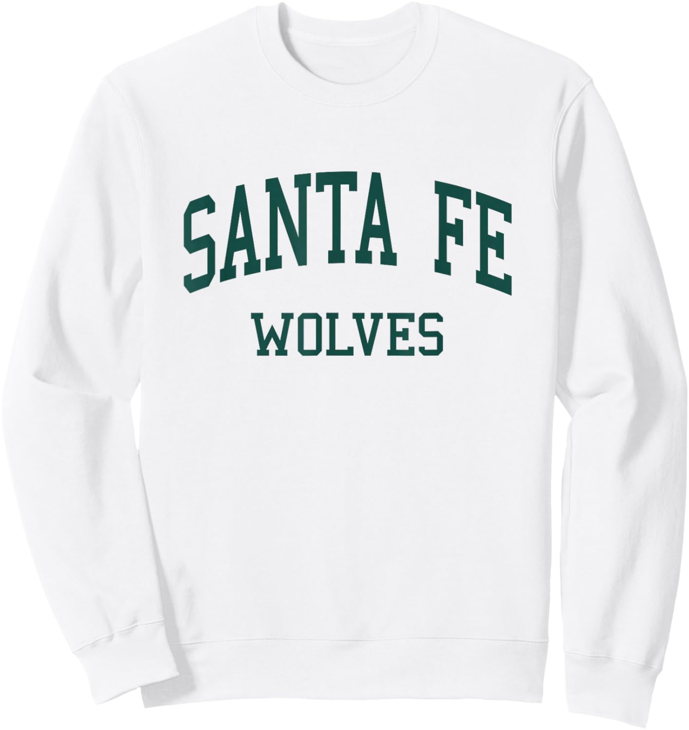 Santa Fe High School HS Edmond OK Retro Sweatshirt - Sweatshirt | White
