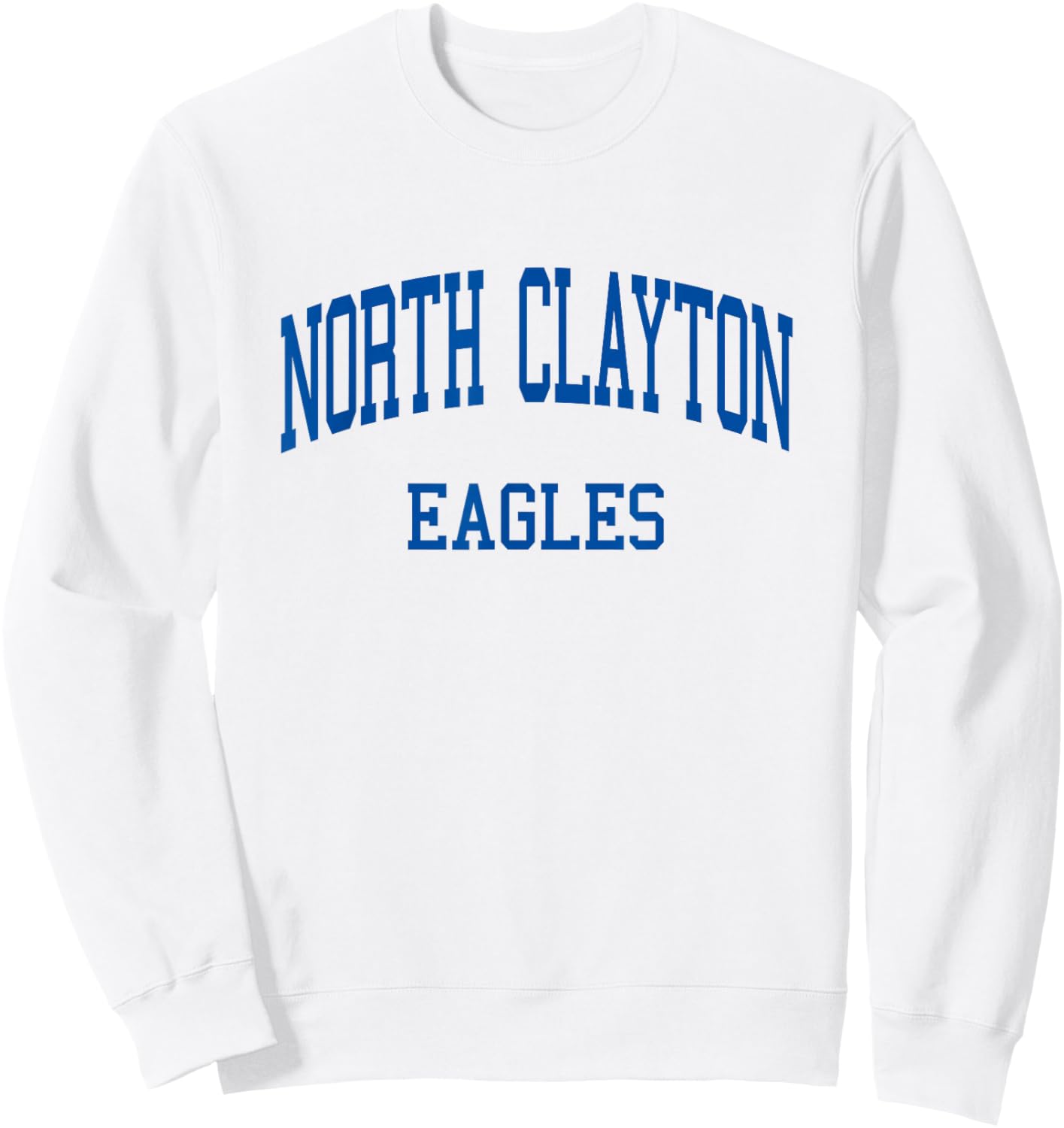North Clayton High School HS College Park GA Retro Sweatshirt - Sweatshirt | White