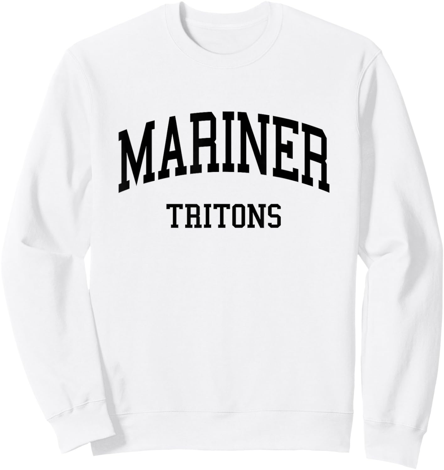 Mariner High School HS Cape Coral FL Retro Sweatshirt - Sweatshirt | White