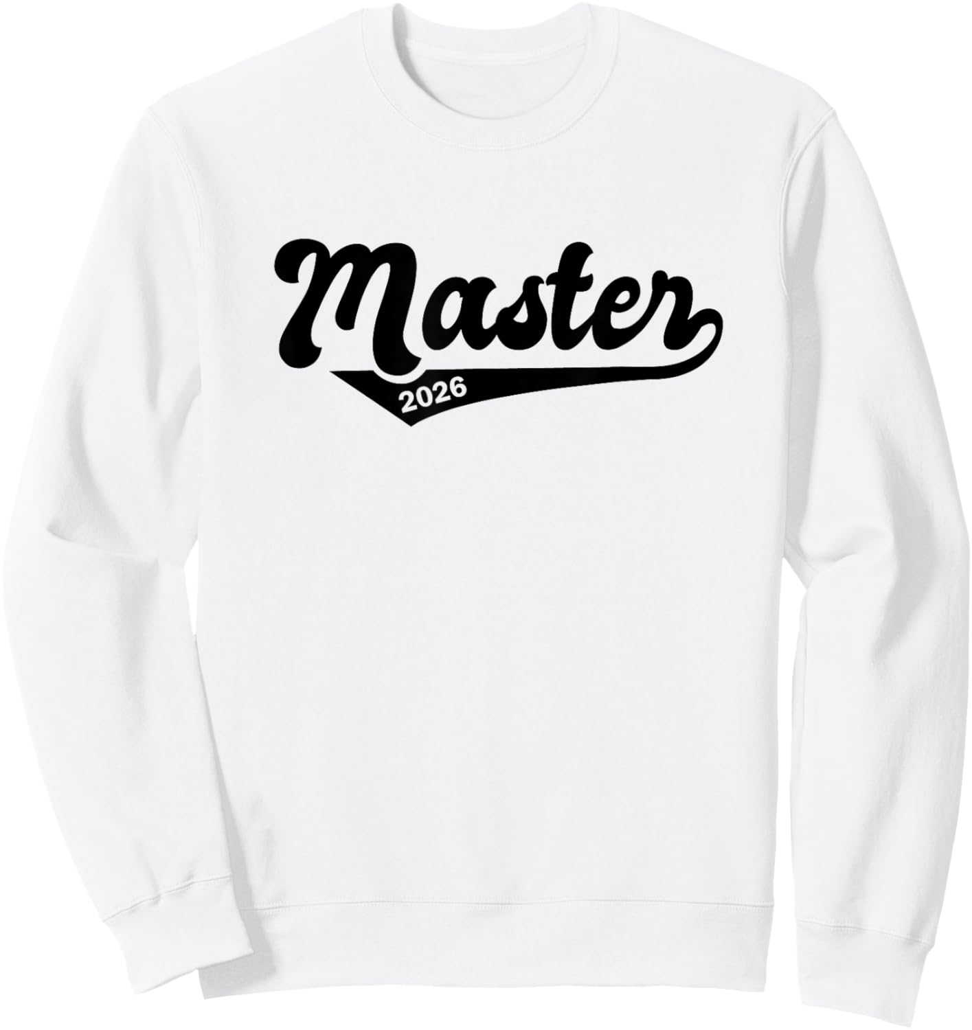 Masterabschluss Absolvent Sponsion Uni Abschluss Master 2026 Sweatshirt - Sweatshirt | White