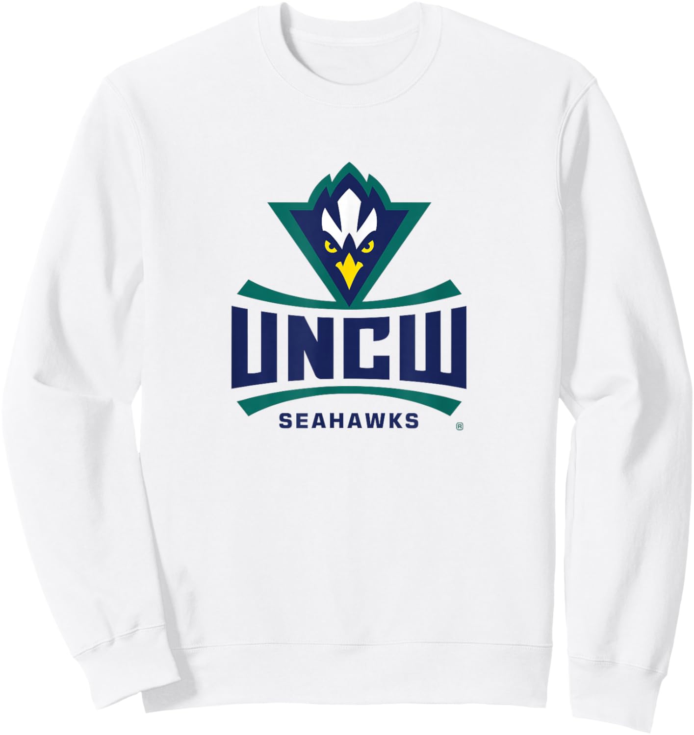 UNCW Seahawks Apparel Sports Fan Sweatshirt - Sweatshirt | White