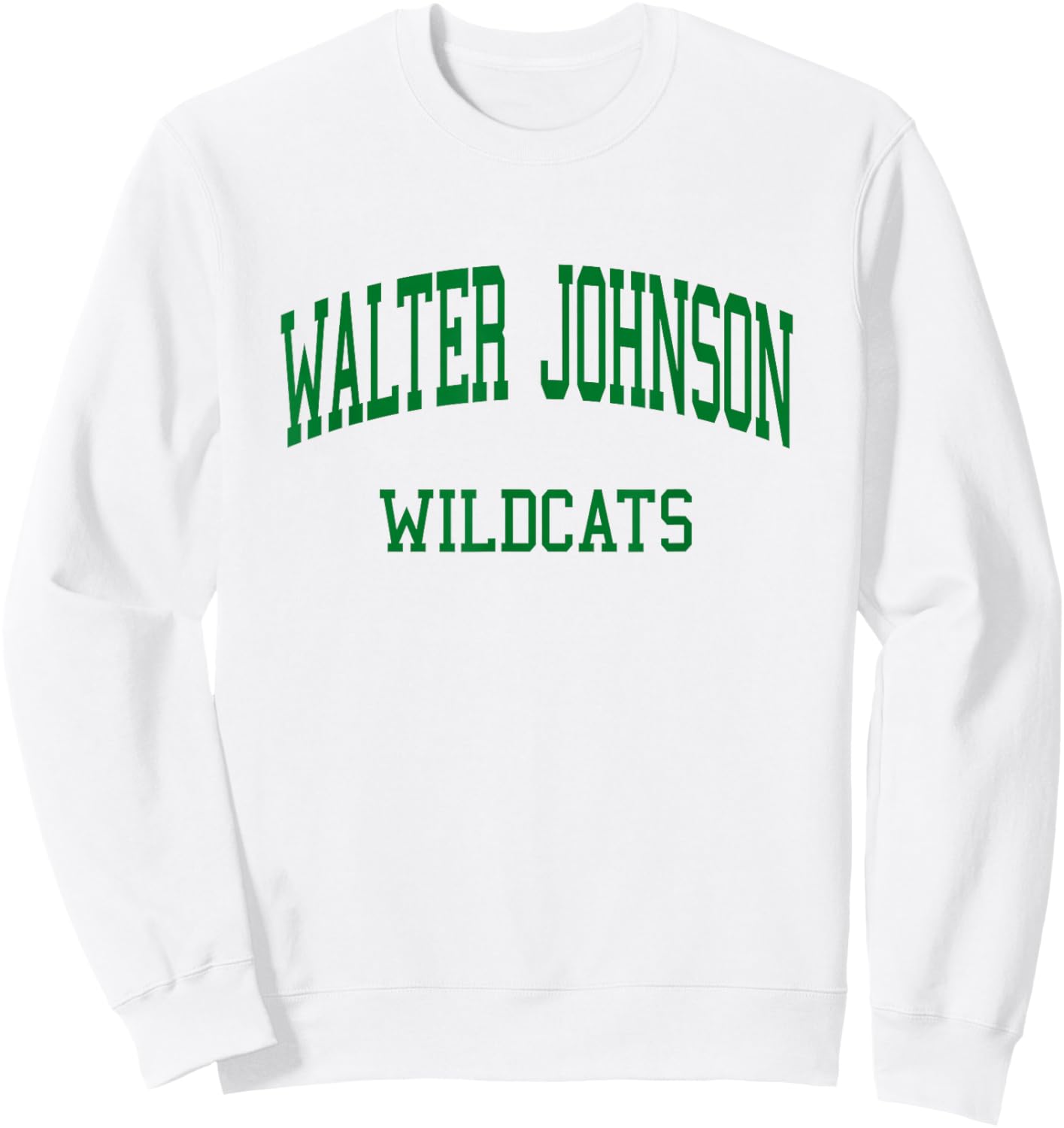 Walter Johnson High School HS Bethesda MD Retro Sweatshirt - Sweatshirt | White