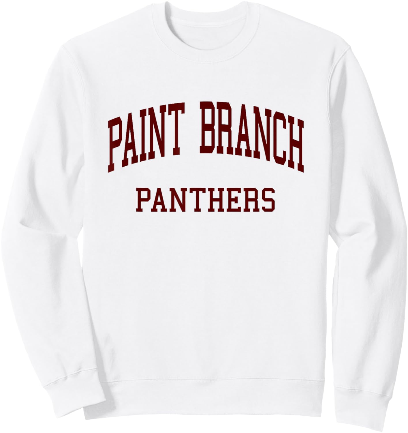 Paint Branch High School HS Burtonsville MD Retro Sweatshirt - Sweatshirt | White