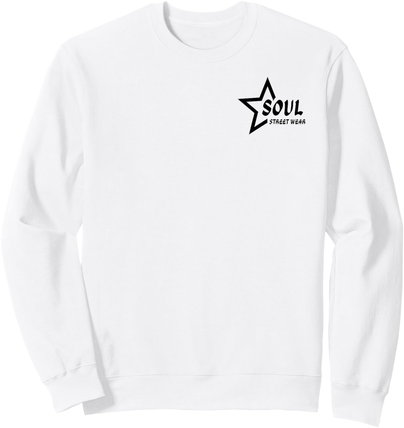 Soul front/back Sweatshirt - Sweatshirt | White