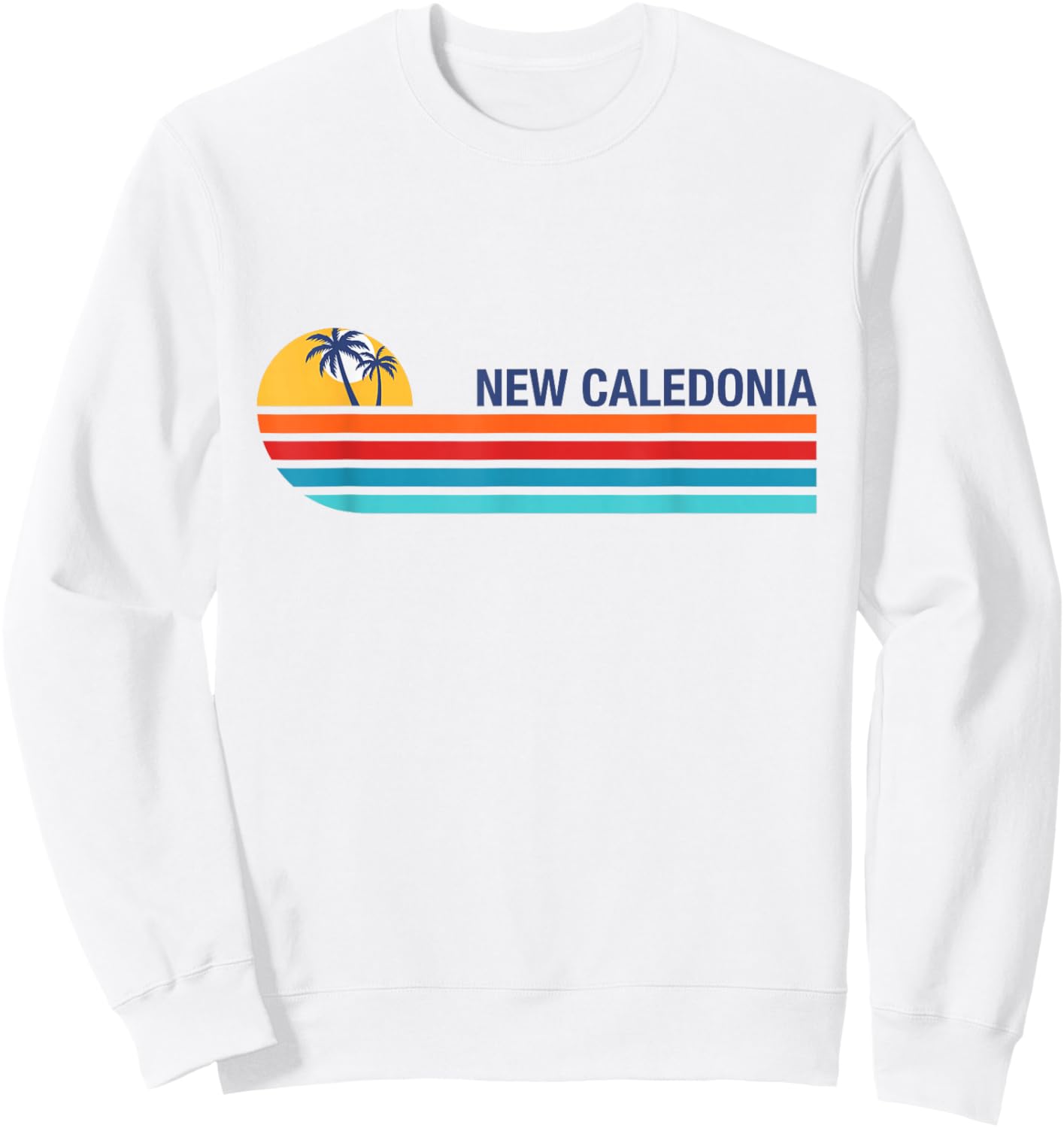 Paysage coloré de Nouvelle-Calédonie Sweatshirt - Sweatshirt | White