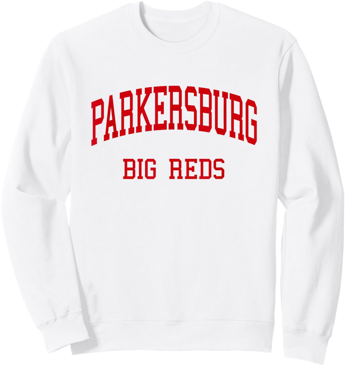 Parkersburg High School HS Parkersburg WV Retro Sweatshirt - Sweatshirt | White