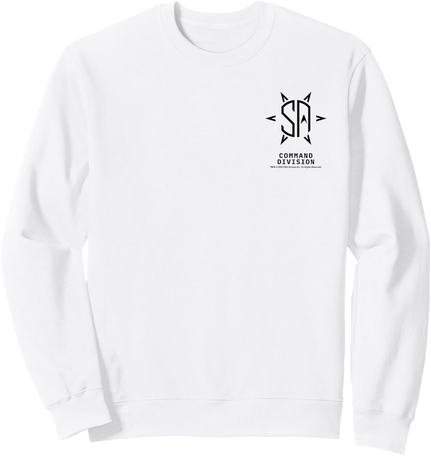 Star Trek Starfleet Academy Command Division Pocket Logo Sweatshirt - Sweatshirt | White