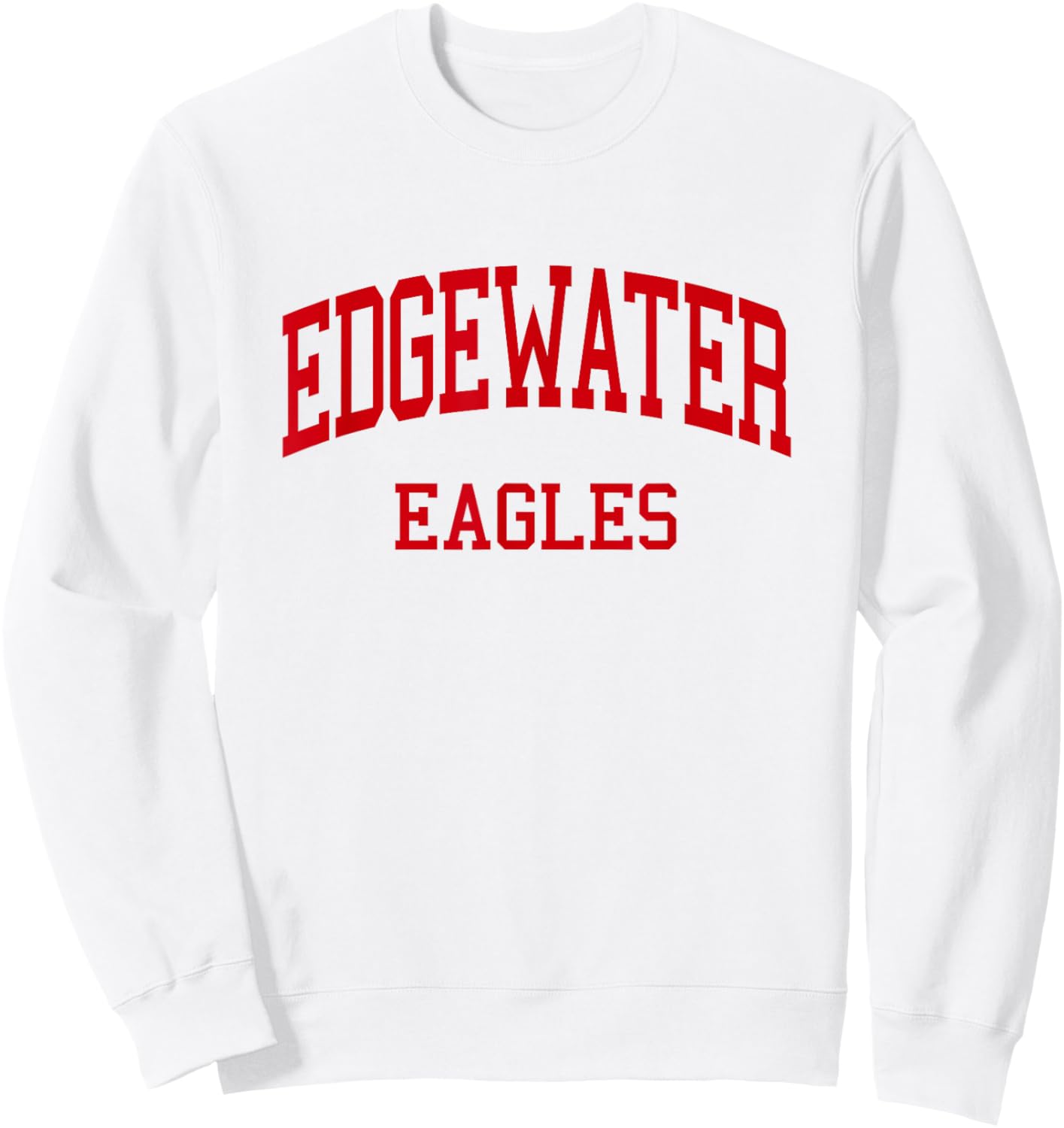 Edgewater High School HS Orlando FL Retro Sweatshirt - Sweatshirt | White