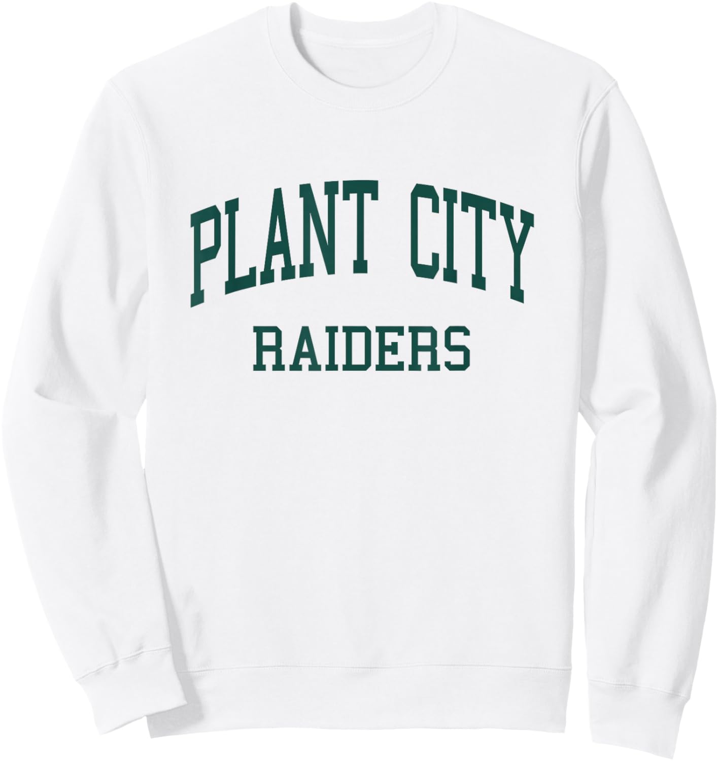 Plant City High School HS Plant City FL Retro Sweatshirt - Sweatshirt | White
