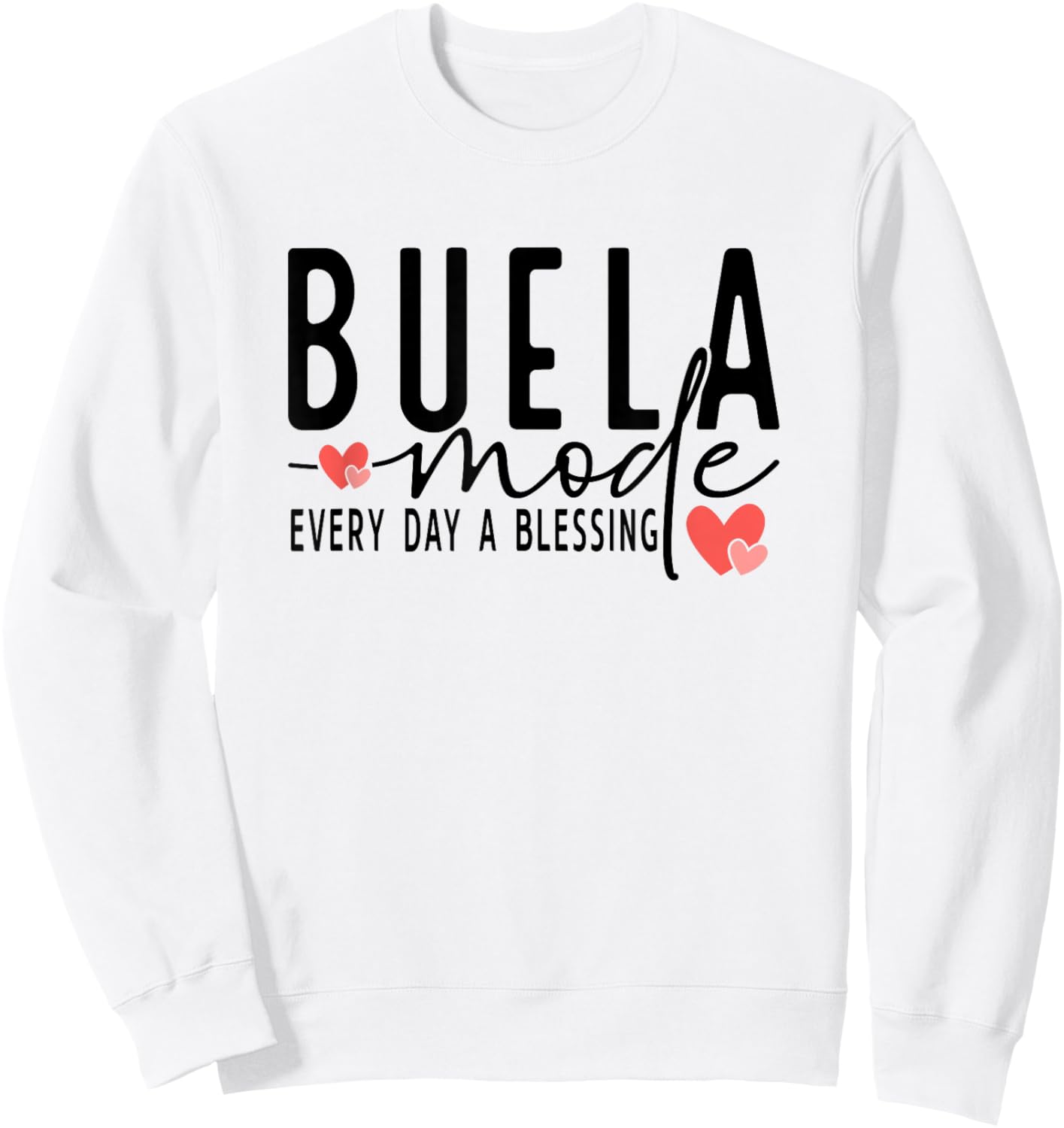 Buela Mode - Every Day A Blessing Sweatshirt - Sweatshirt | White
