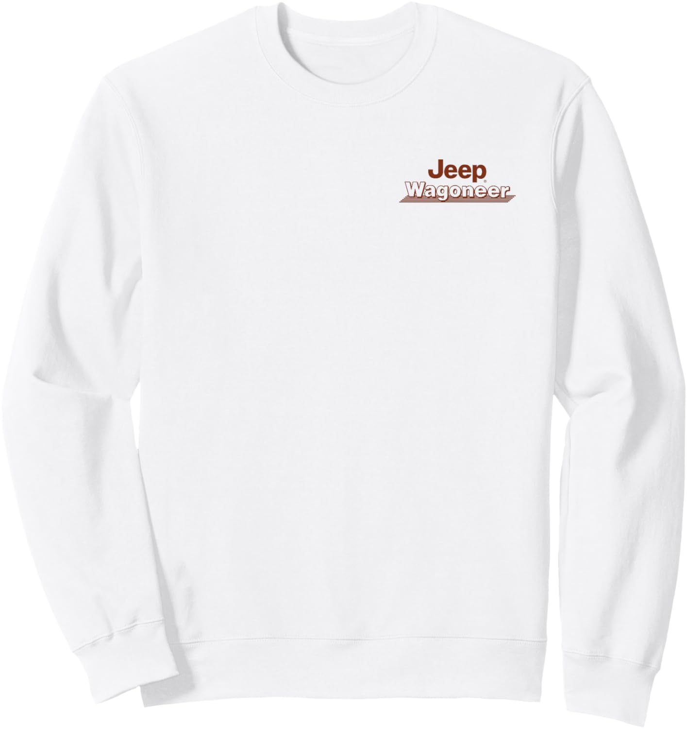 Jeep Wagoneer 4x4 Legend Orange - Officially Licensed Sweatshirt - Sweatshirt | White
