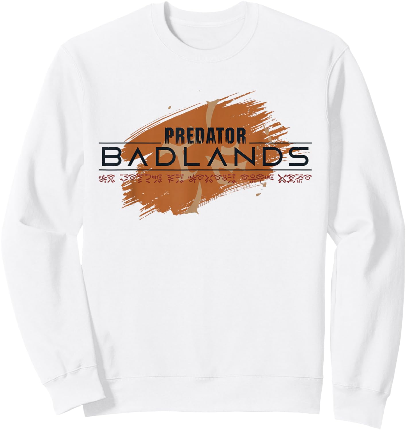 Predator: Badlands Yautja Symbol Graphic Sweatshirt - Sweatshirt | White