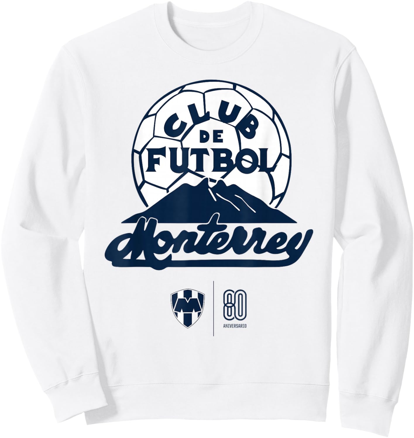 Stripes of Monterrey Anniversary N°80 Sweatshirt - Sweatshirt | White