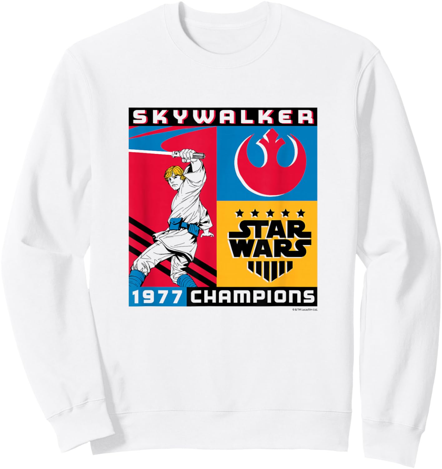Star Wars - Skywalker Soccer Champions Sweatshirt - Sweatshirt | White