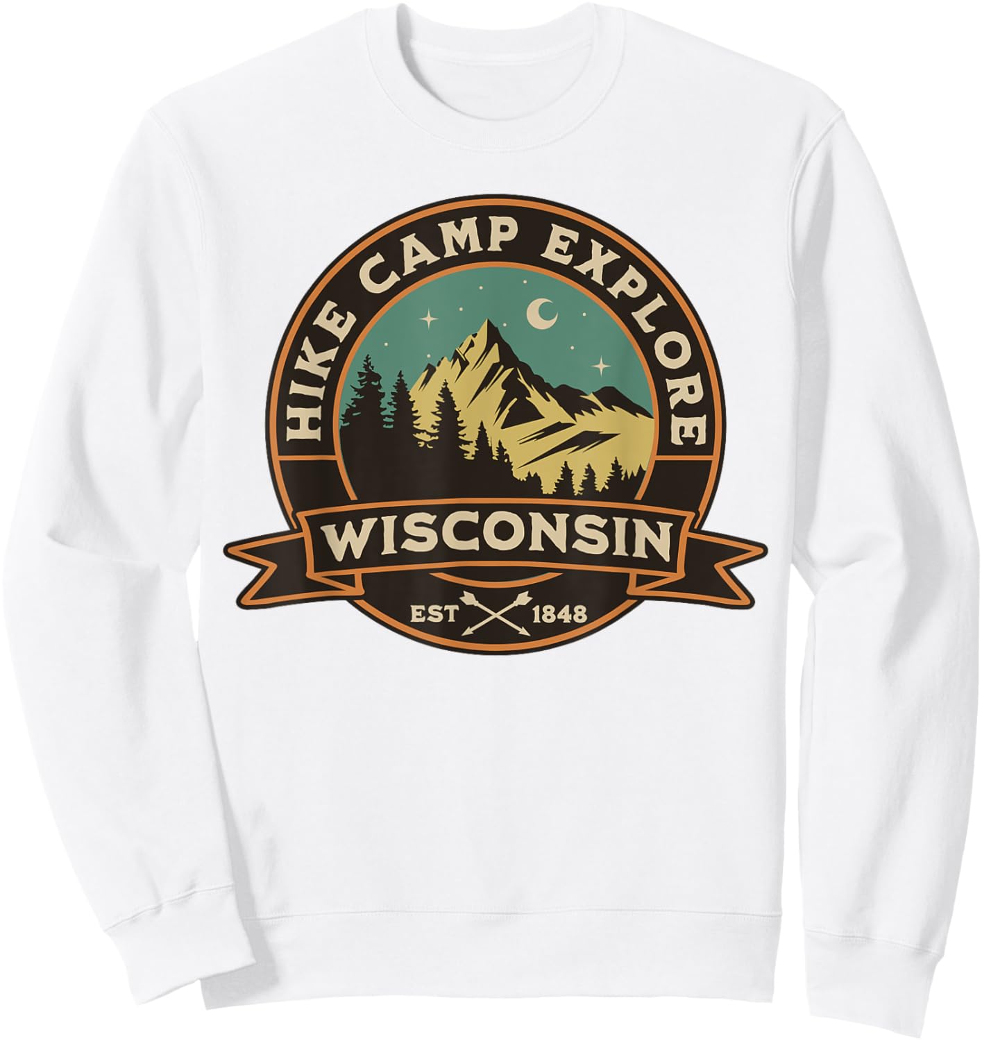 Wisconsin Sweatshirt - Sweatshirt | White