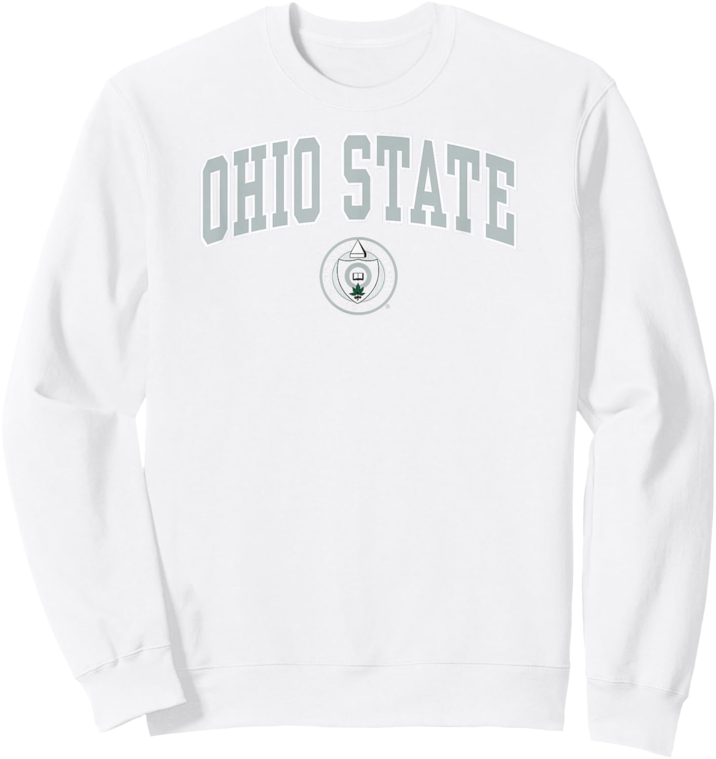 Ohio State Buckeyes Heritage Collection Arch Over Red Sweatshirt - Sweatshirt | White