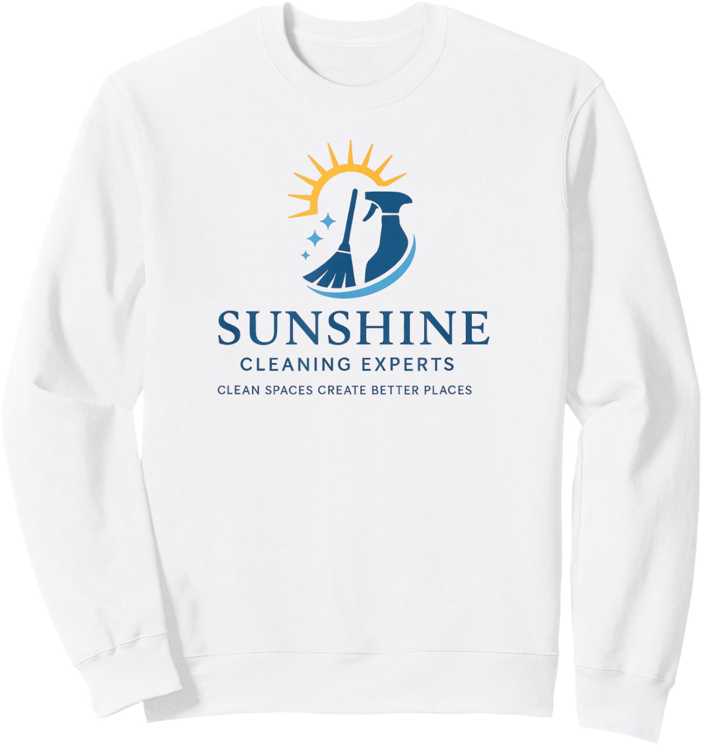 Sunshine Cleaning Experts Sweatshirt - Sweatshirt | White