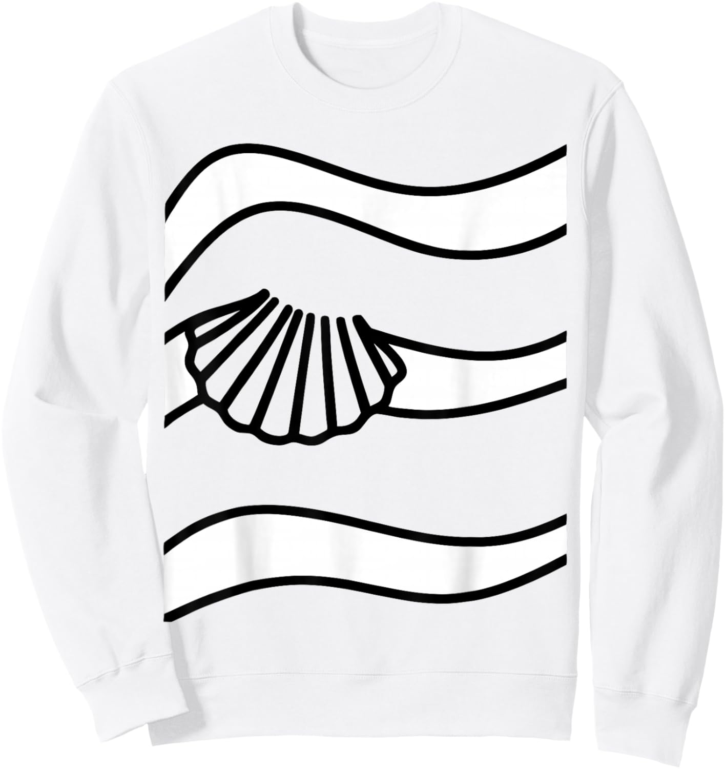 Clown Fish Shirt Adult Men Women Kids Clown Fish Costume Sweatshirt - Sweatshirt | White