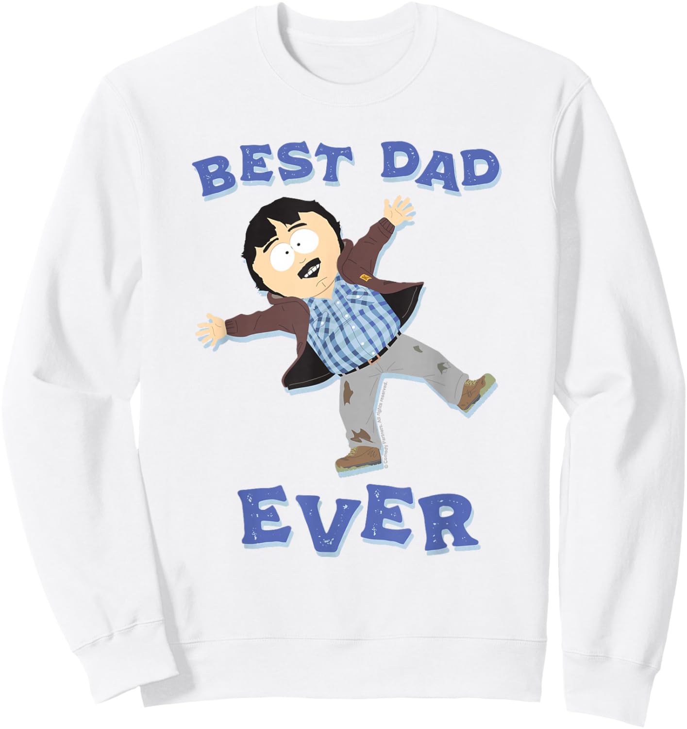 South Park Randy Best Dad Ever Sweatshirt - Sweatshirt | White