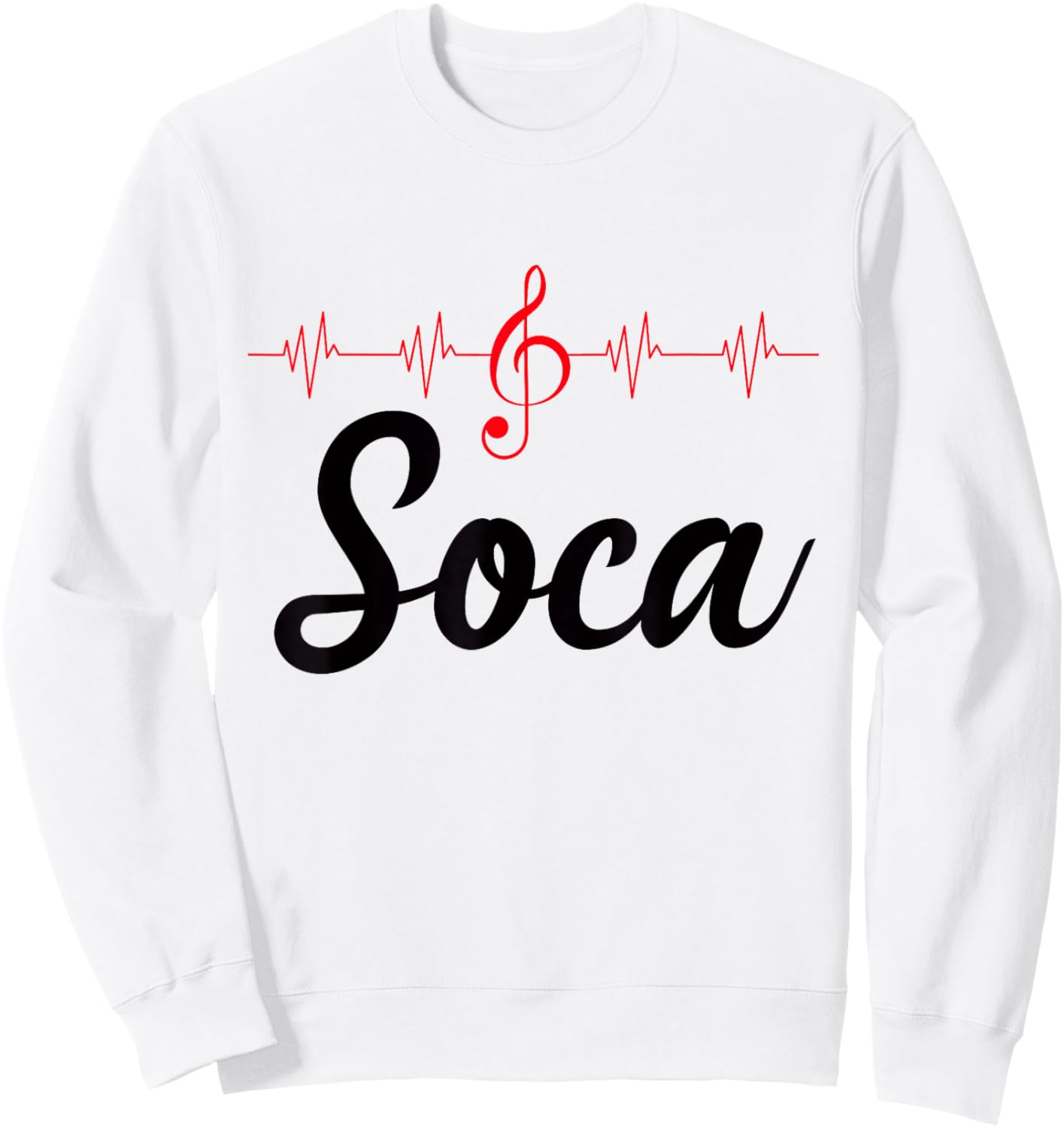Soca For Sokah Music Trinidad & Tobacco Guyanese Carnival Sweatshirt - Sweatshirt | White