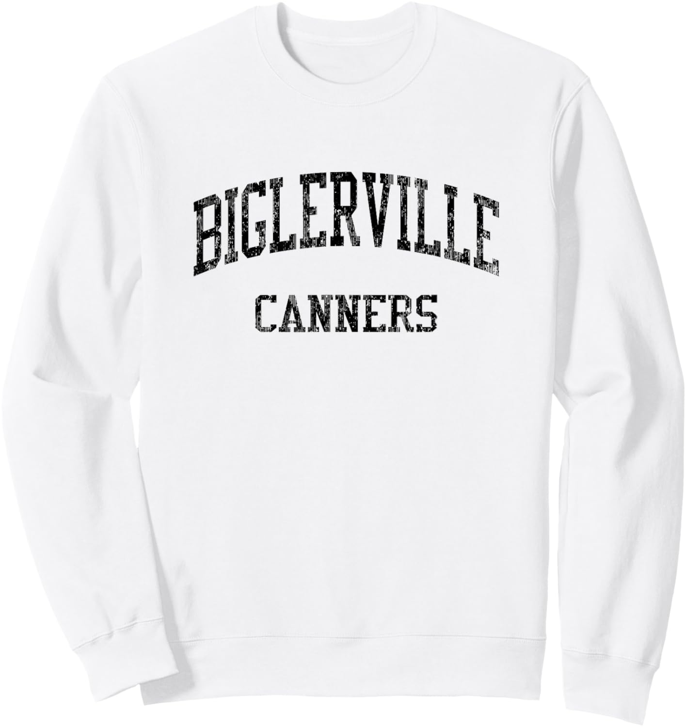 Biglerville High School HS Biglerville PA Vintage Sports Sweatshirt - Sweatshirt | White