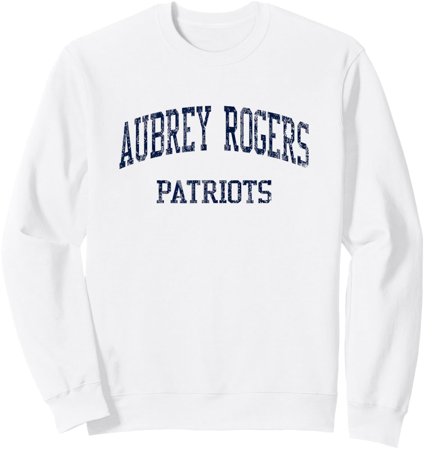 Aubrey Rogers High School HS Naples FL Vintage Sports Sweatshirt - Sweatshirt | White