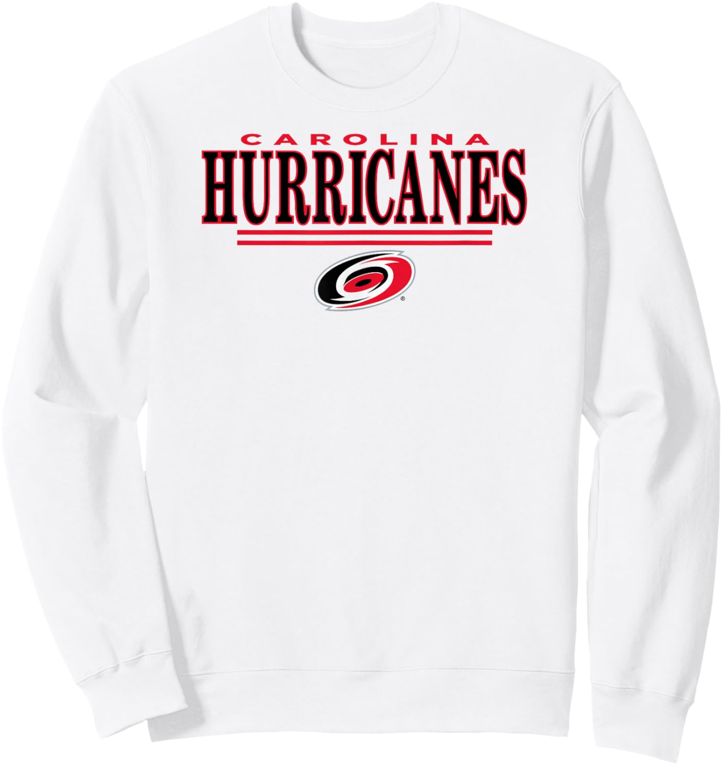 Carolina Hurricanes Regalia Gray NHL Officially Licensed Sweatshirt - Sweatshirt | White