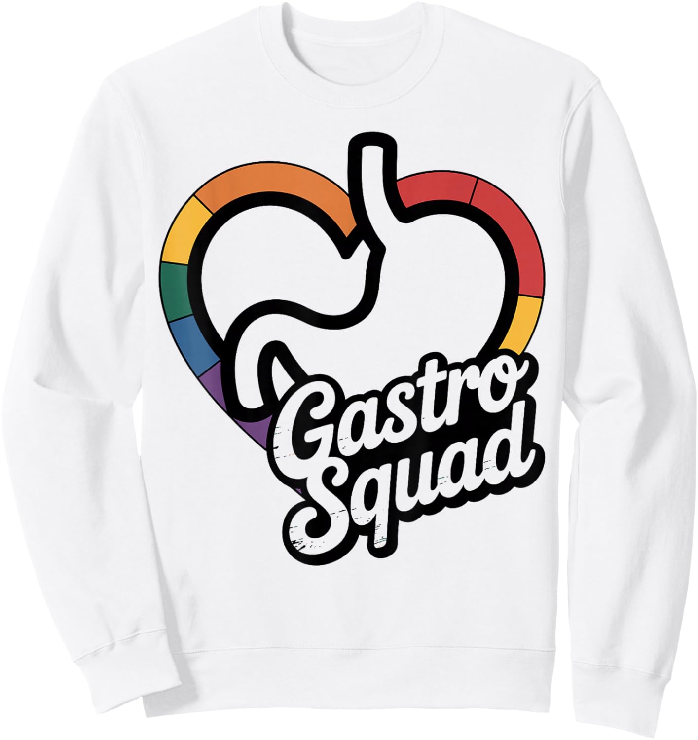 Gastro Squad Sweatshirt - Sweatshirt | White