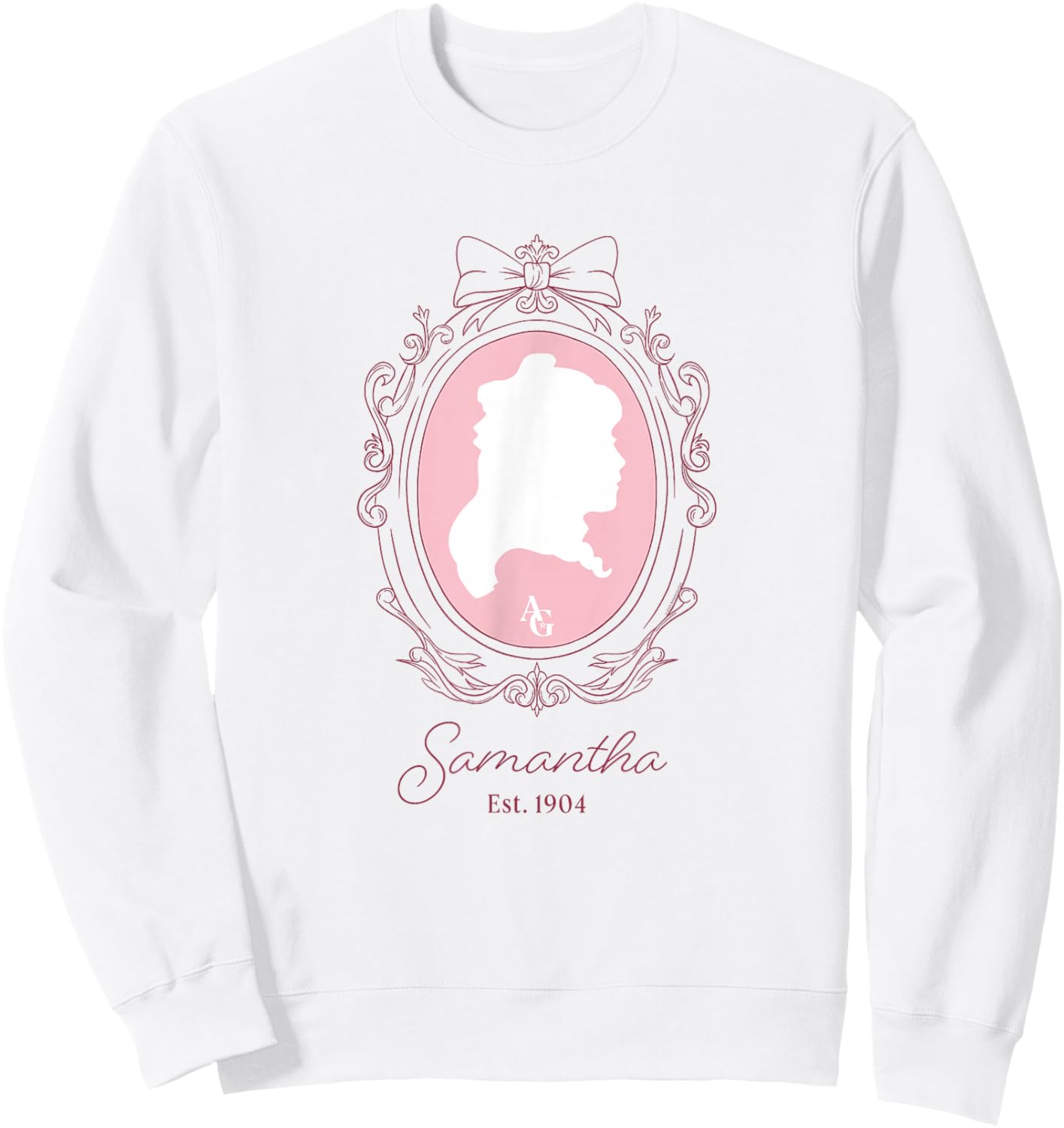 American Girl - Samantha Portrait Sweatshirt - Sweatshirt | White